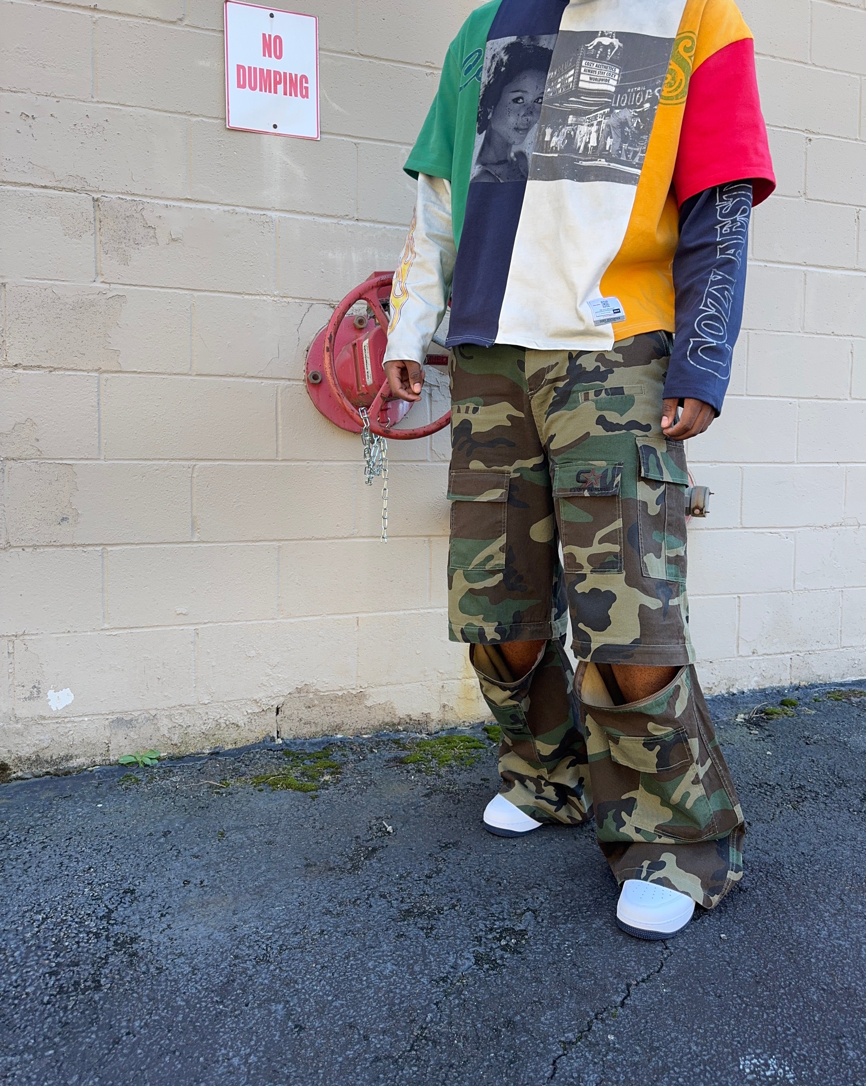 Camo Convertible Cargo Pants