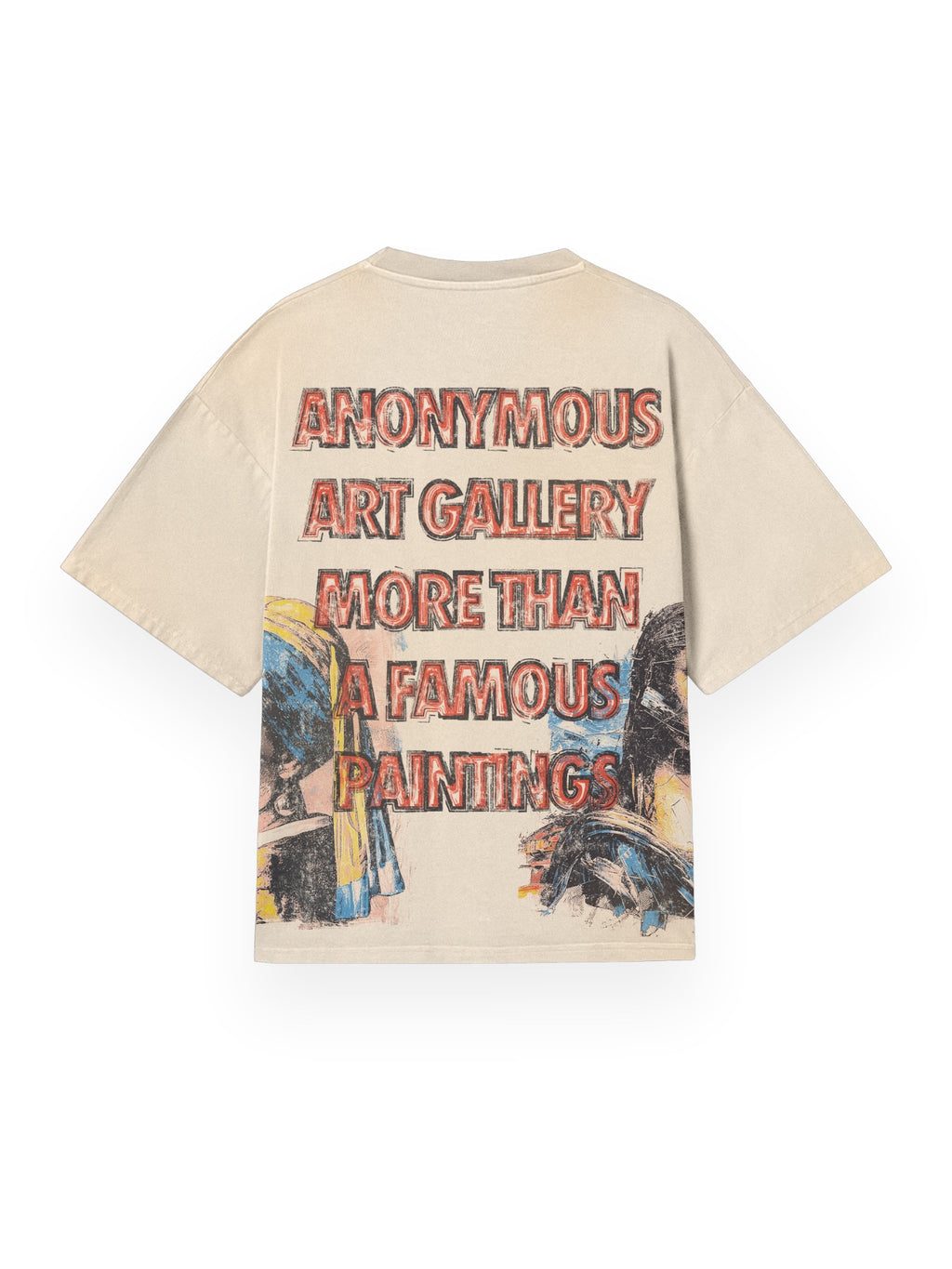 Anonymous Art Gallery Tee (Off White)