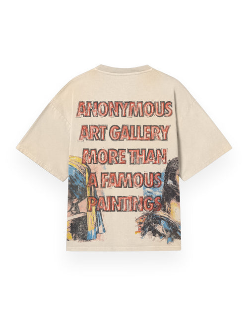 Anonymous Art Gallery Tee (Off White)