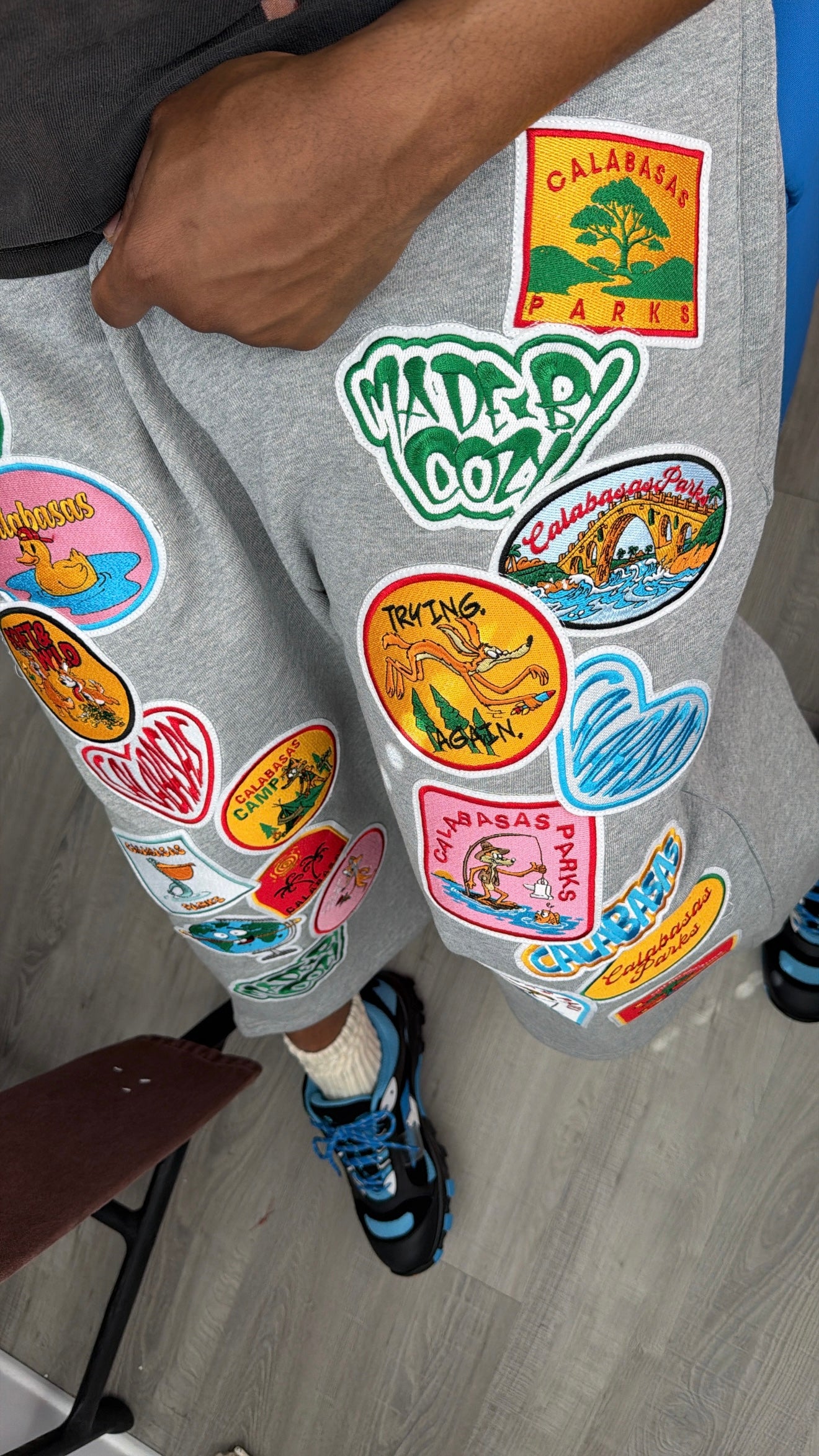 Calabasas Parks “Sticker Pack” Sweat Shorts