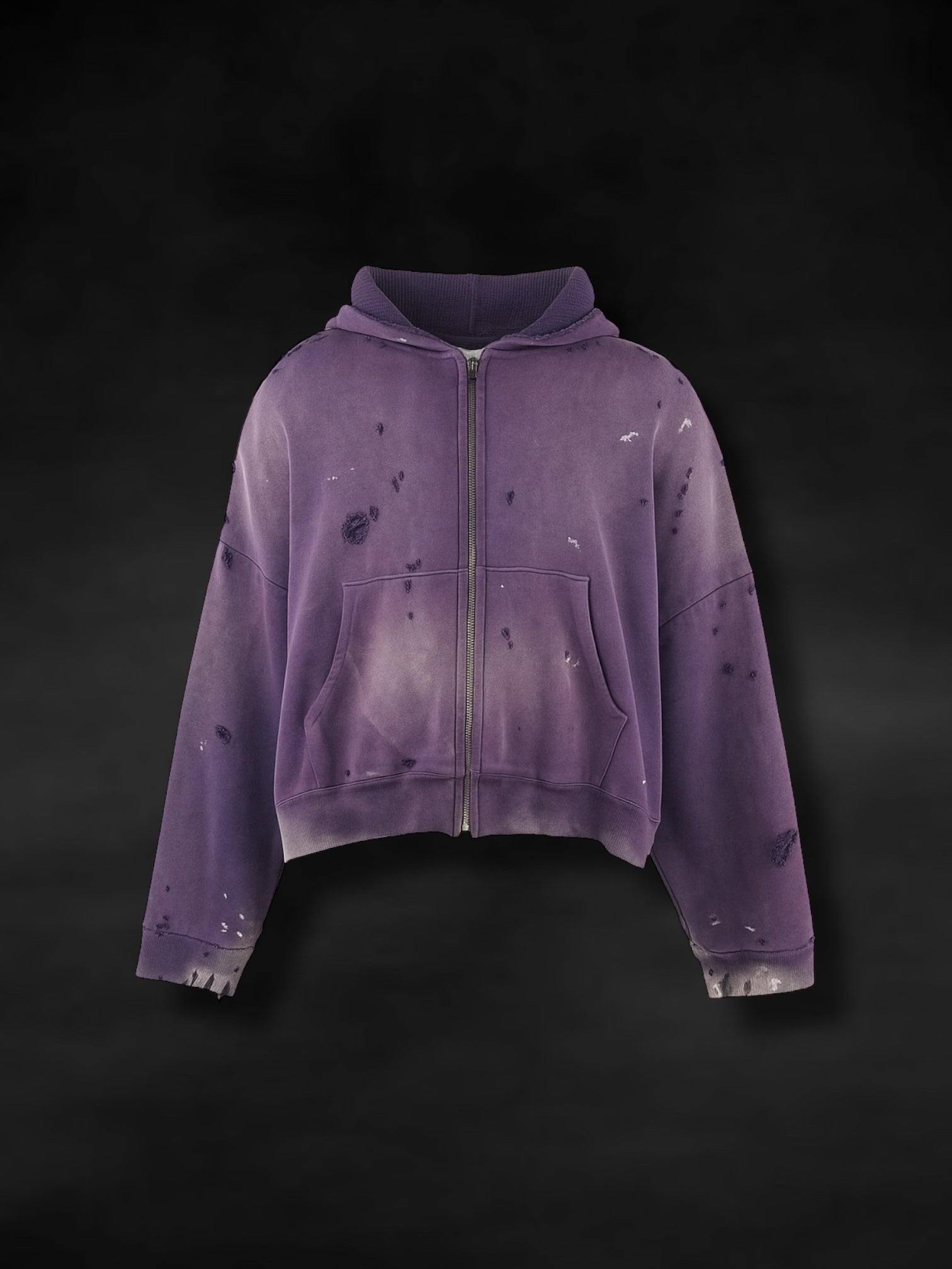 “Purple” Faded Memory Zip