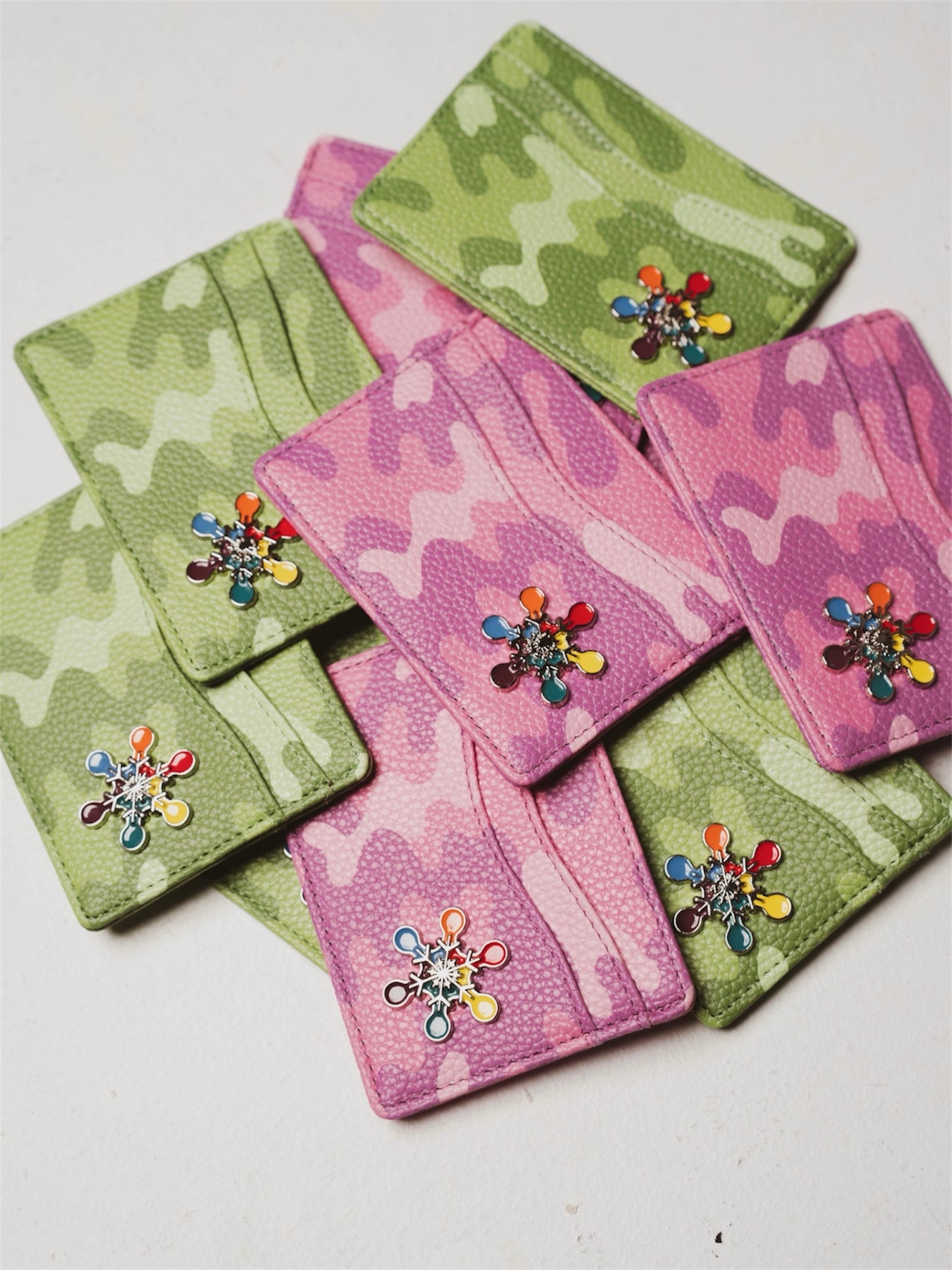 Cozy Camo Card Holders